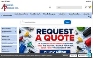 American Pressure Inc. of Brooklyn Center website