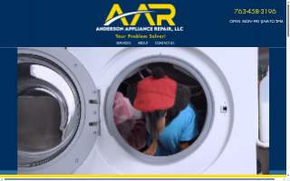 Anderson Appliance Repair, LLC website