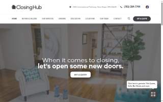 Closing Hub website