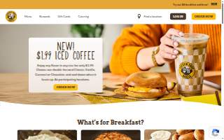 Einstein Bros. Bagels website
