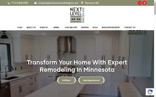 Next Level Remodeling MN of Eagan website