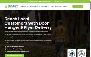 Paperboy Marketing website