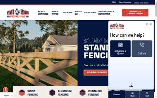 Stand Strong Fencing of Brooklyn Center website