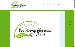 Bee Strong Blossoms website