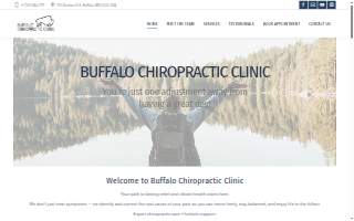 Buffalo Chiropractic Clinic website