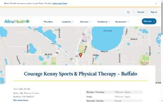 Courage Kenny Sports & Physical Therapy – Buffalo website
