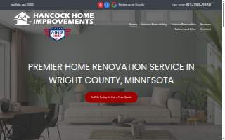 Hancock Home Improvements website