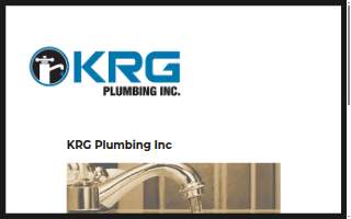 KRG Plumbing Inc website