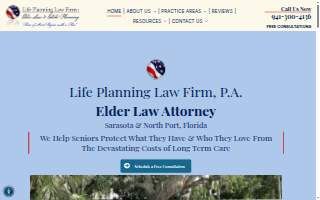 LifeBack Law Firm, P.A. of Buffalo website