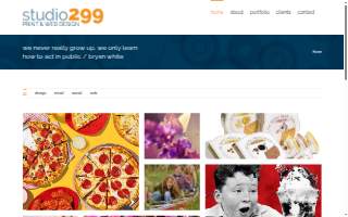 Studio299 website
