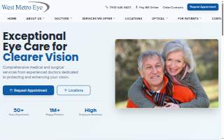 West Metro Ophthalmology website