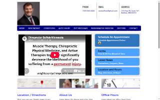 Wright County Chiropractic website