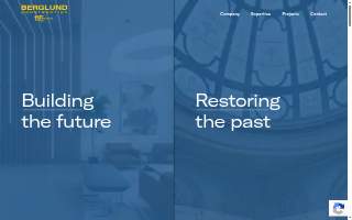 Berglund Law Office website