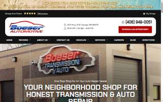 Boeser Automotive website