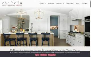 Che Bella Interiors Design + Remodeling website