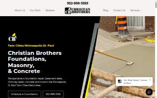 Christian Brothers Concrete And Foundation Repair of Burnsville website
