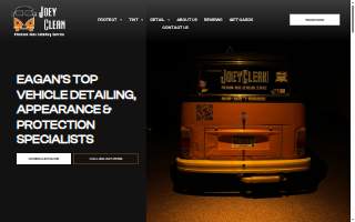 JoeyClean-Premium Auto Detailing Service website
