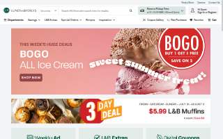Lunds & Byerlys Burnsville website