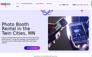 MN Photobooth of Burnsville website