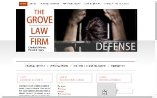 The Grove Law Firm website
