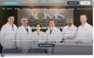 Associated Oral & Maxillofacial Surgeons of Champlin website