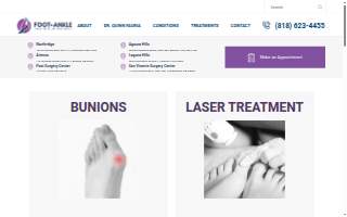 Foot & Ankle Physicians West website
