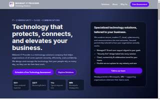 Midwest IT Provider website