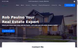 Rob Paulno Realtor, Elite Realty website