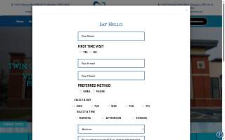 Twin Cities Dental website