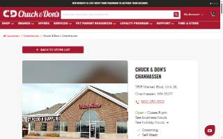 Chuck & Don's Pet Food & Supplies of Chanhassen website