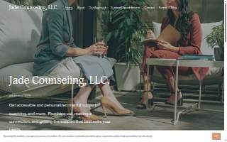 Jade Counseling, LLC website