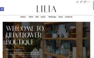 LILIA Flower Boutique of Chanhassen website