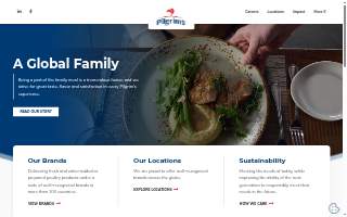 Pilgrim Dry Cleaners website