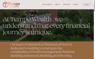 Tempo Wealth website