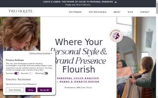 Two Violets of Chanhassen website