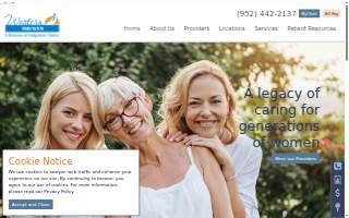 Western OB/GYN, A Division of Ridgeview Clinics website