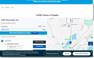 AT&T Store of Chaska website