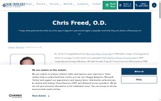 Chris Freed, O.D. website