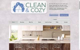 Clean & Cozy LLC website