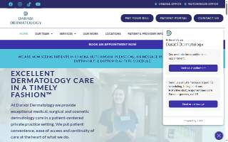 Darabi Dermatology website