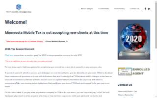 Minnesota Mobile Tax, LLC website