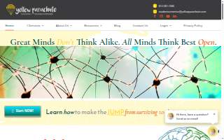 Yellow Parachute website
