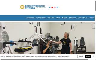 Breakthrough Fitness MN LLC website