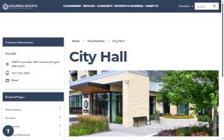 Columbia Heights City Hall website