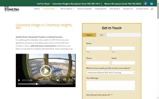 Columbia Village website