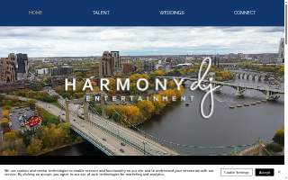 Harmony DJ Entertainment of Columbia Heights website