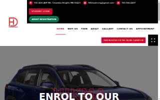 Hikma Driving School Inc of Columbia Heights website