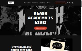 Klash Drums LLC website