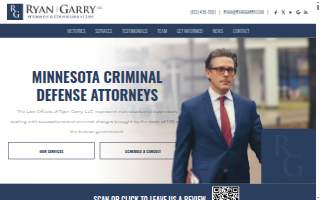 Ryan Garry LLC, Minneapolis Criminal Defense Attorneys of Fridley website