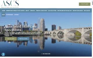 Associated Skin Care Specialists website
